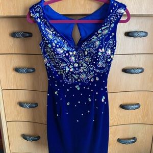 Blue homecoming dress!